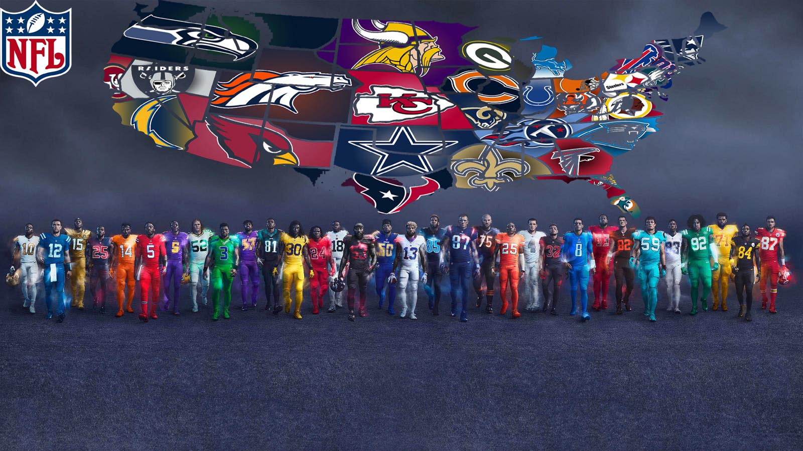 Nfl Color Rush 2019 - HD Wallpaper 