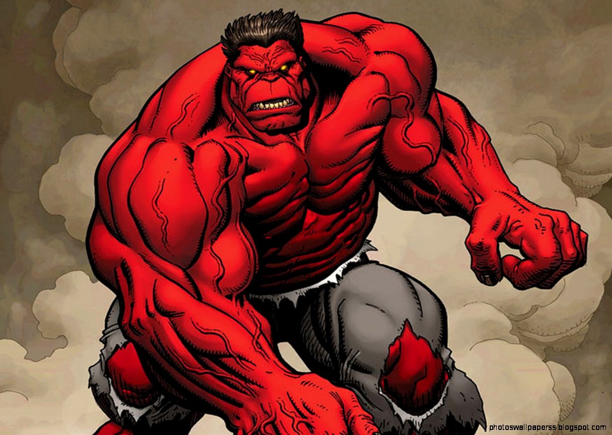 231 Hulk Hd Wallpapers Backgrounds Wallpaper Abyss - Red Hulk Marvel Comic Cover - HD Wallpaper 