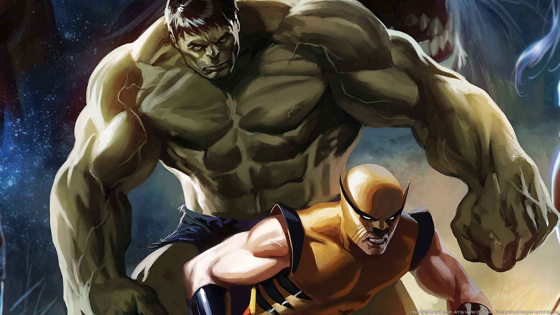 Marko Djurdjevic Hulk - HD Wallpaper 