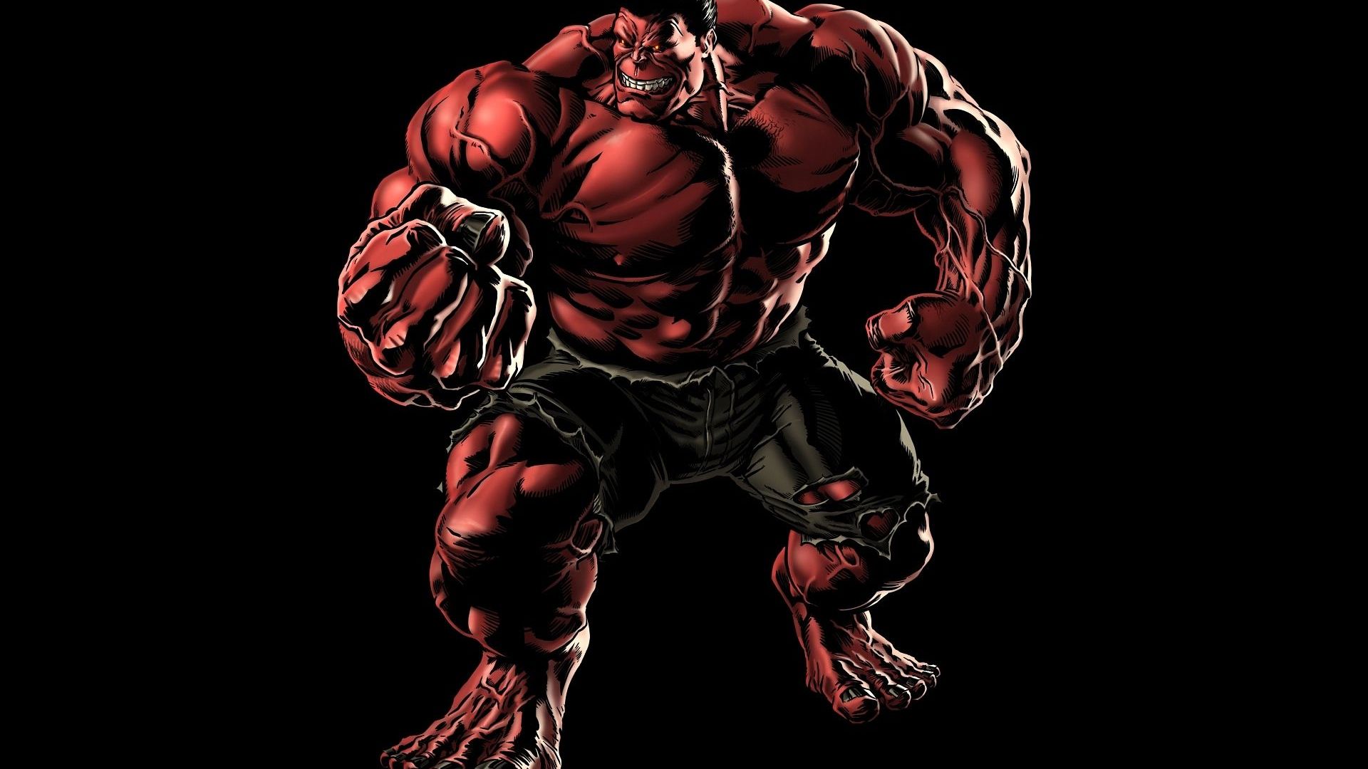 Hulk Red - HD Wallpaper 