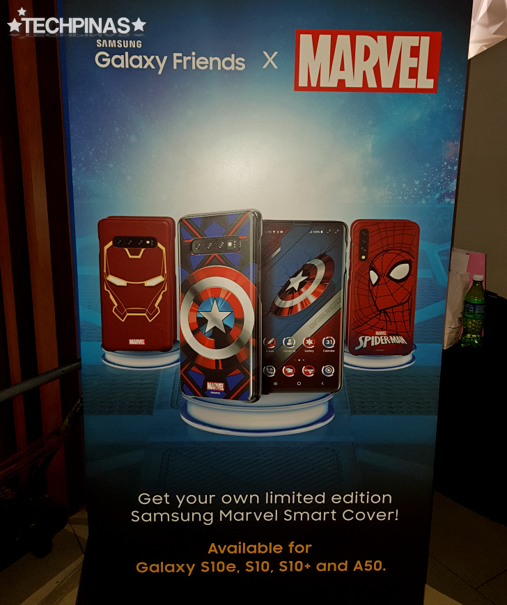 Samsung Galaxy Friends X Marvel Smart Covers - Samsung A50 Marvel Case - HD Wallpaper 