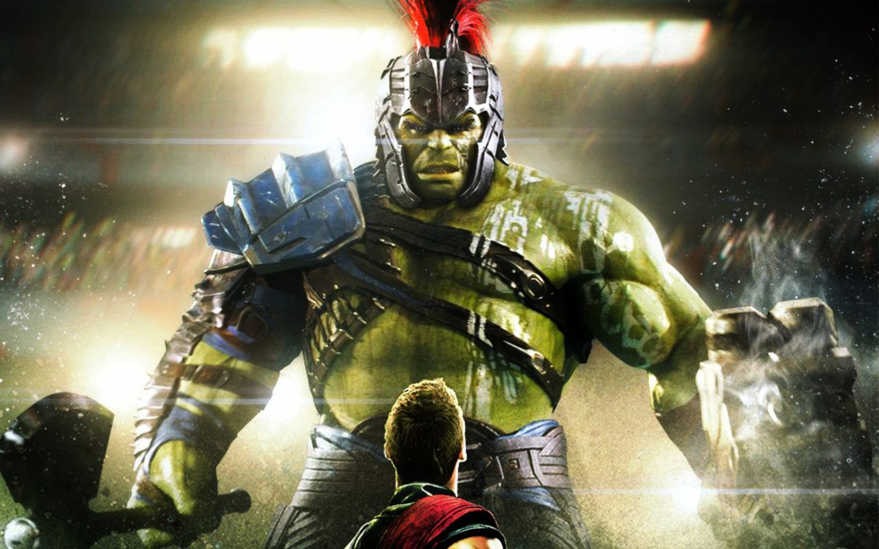 Hulk Vs Thor - HD Wallpaper 