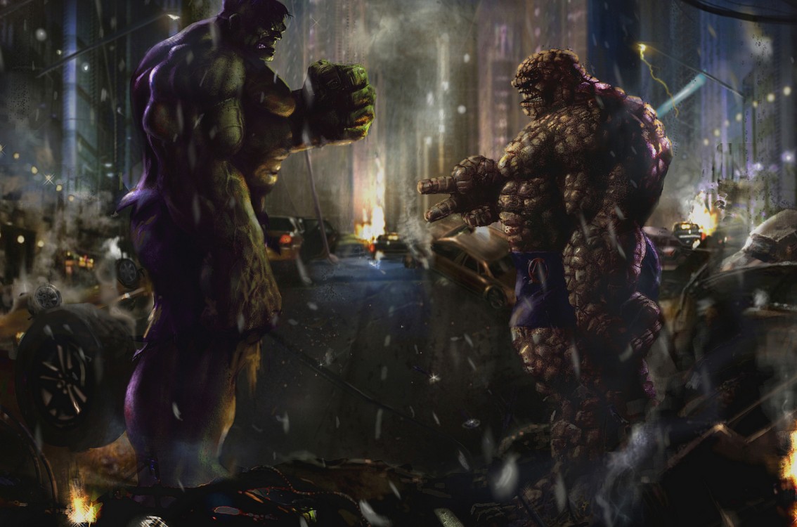 Hulk Vs La Mole - HD Wallpaper 