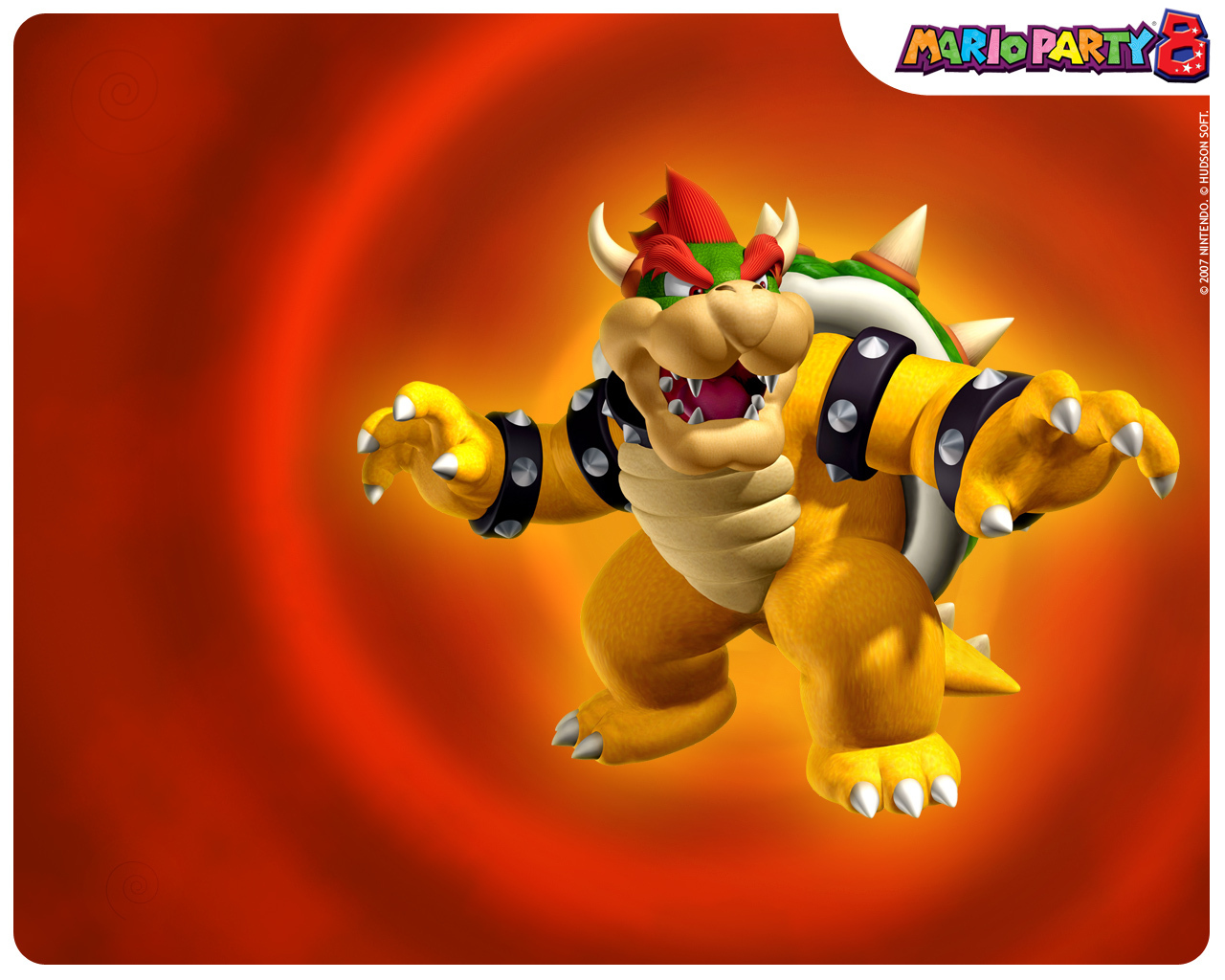 Mario Party - Bowser Mario Party 8 - HD Wallpaper 