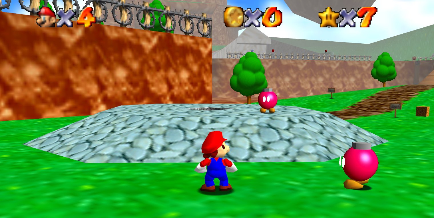 Super Mario 64 - HD Wallpaper 