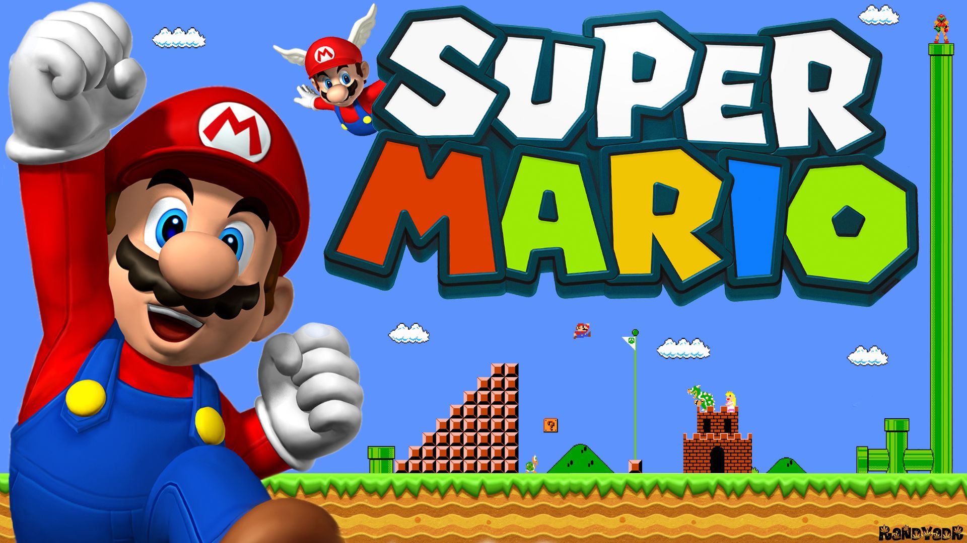 Video Games Super Mario - HD Wallpaper 