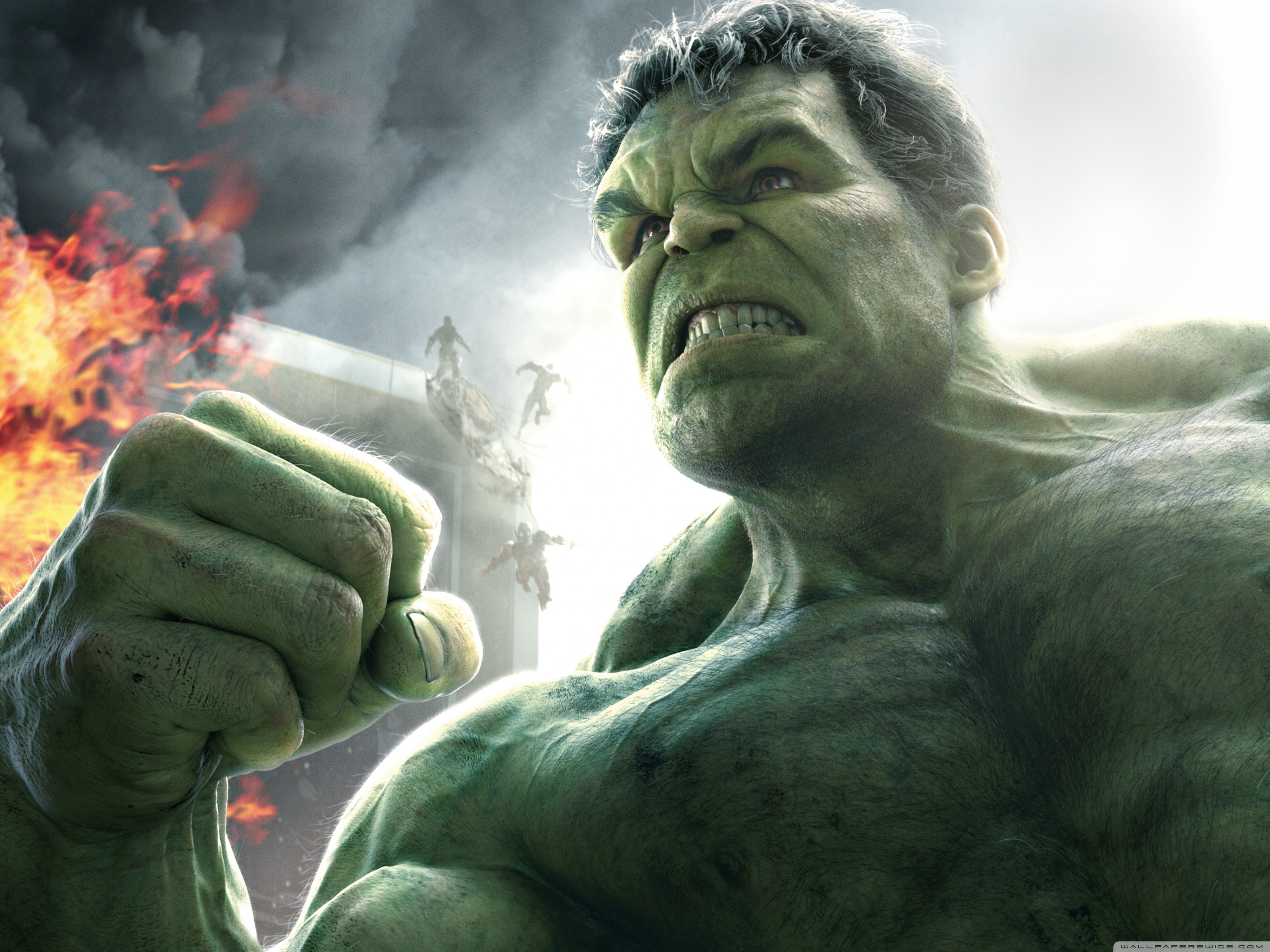 Hulk Flexing - HD Wallpaper 