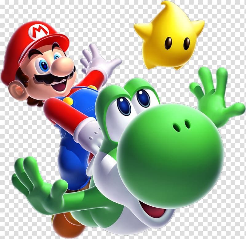 Super Mario And Yoshi Illustration, Super Mario World - Super Mario Galaxy 2 Png - HD Wallpaper 