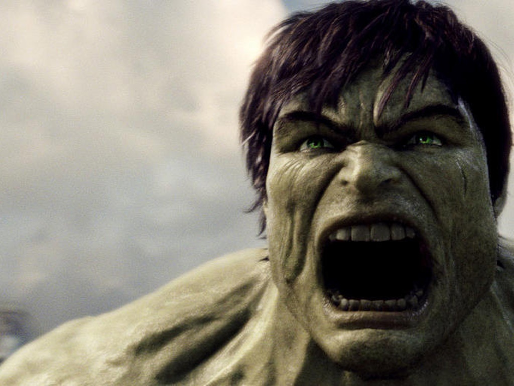 The Incredible Hulk - Incredible Hulk Face - HD Wallpaper 