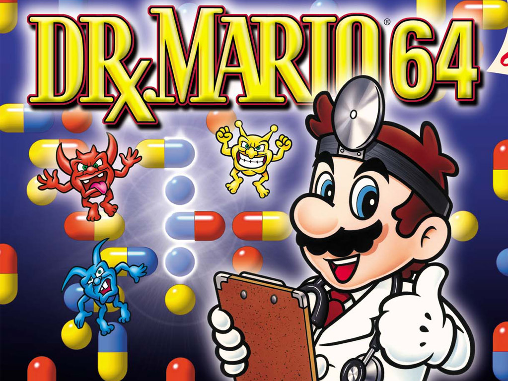 Dr Mario 64 - HD Wallpaper 