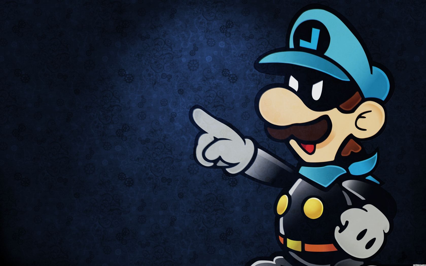 Super Mario Paper - HD Wallpaper 