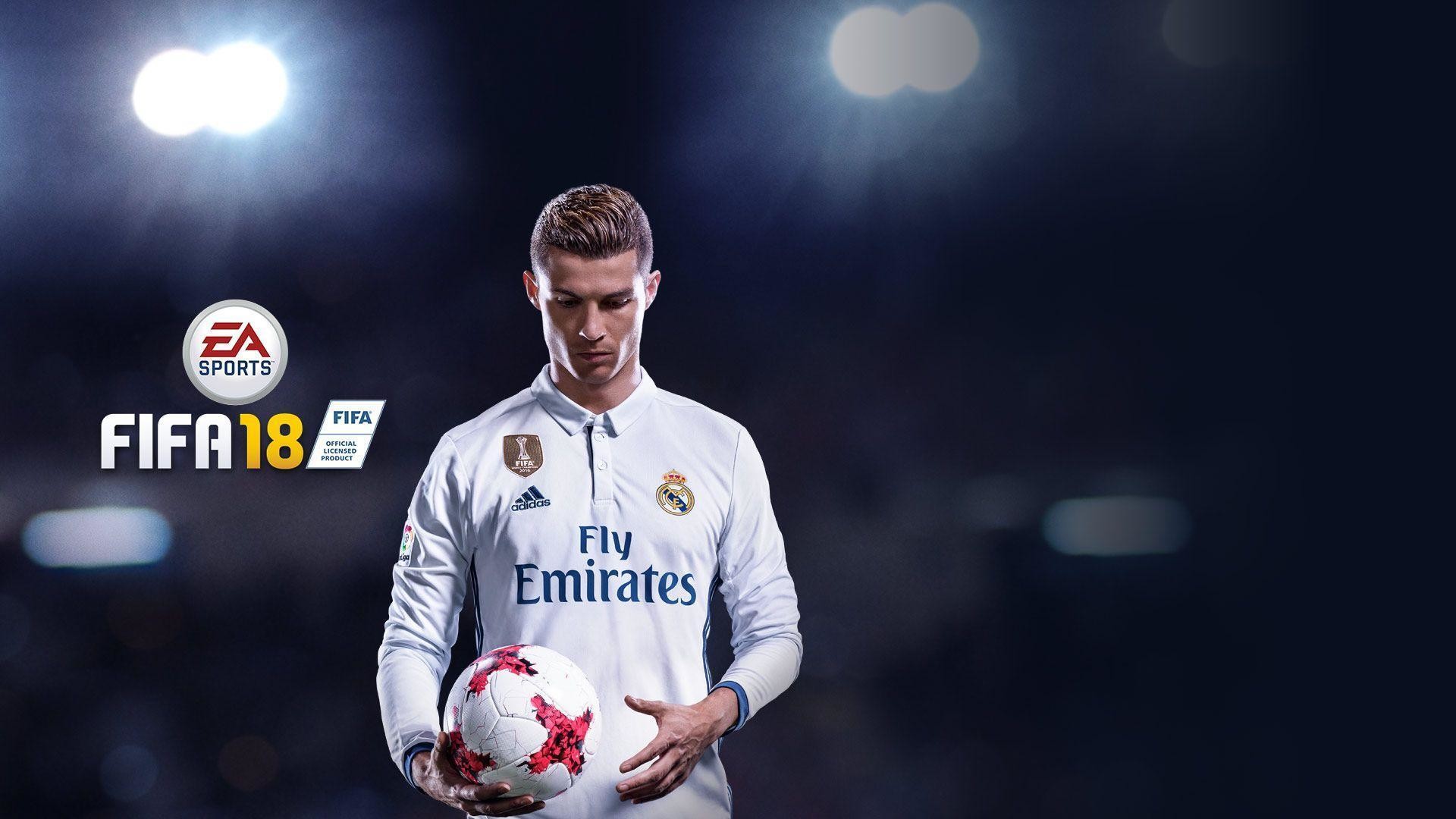 Fifa 18 Cover Star Cristiano Ronaldo - Fifa 18 Wallpaper 4k - HD Wallpaper 