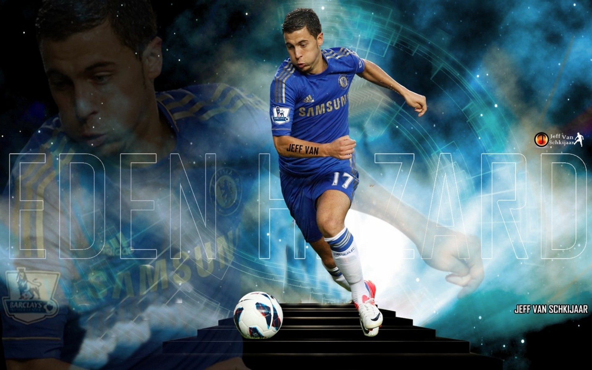 Eden Hazard Hd Chelsea Wallpapers Chelsea Fc Football - Chelsea Players Pic Hd - HD Wallpaper 