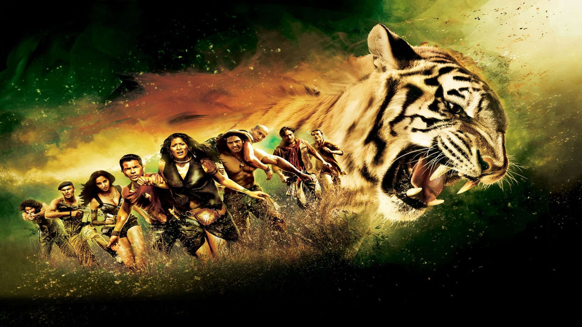 Roar Tigers Of The Sundarbans Wallpaper - Roar Tigers Of The Sundarbans Poster - HD Wallpaper 