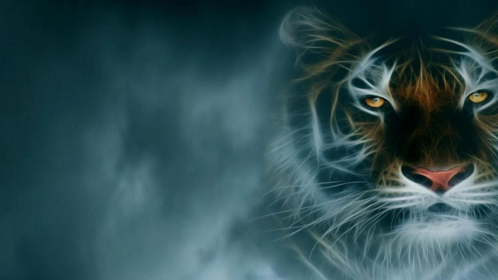 Tiger Photo Background Hd - HD Wallpaper 