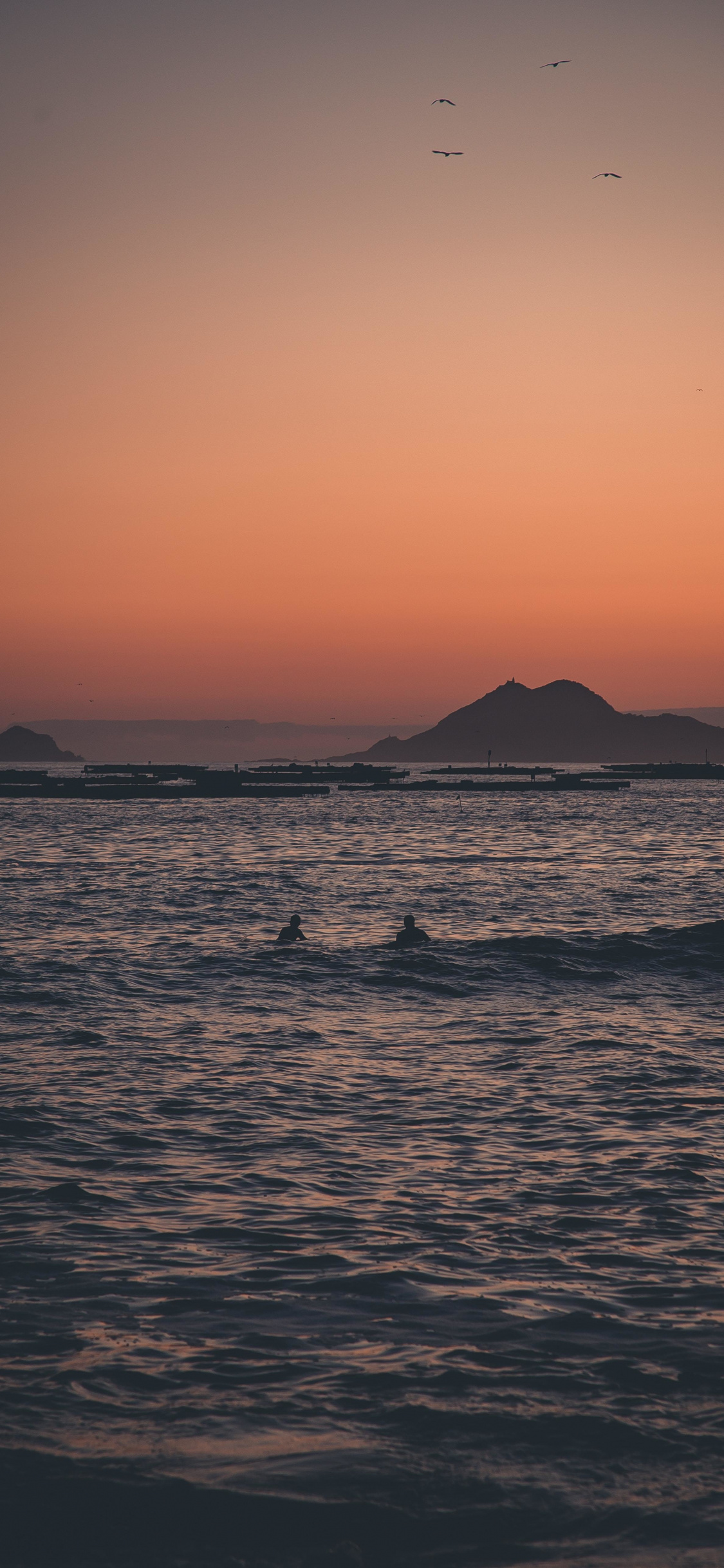 Sunset, Beautiful Ocean, Wallpaper - Sea - HD Wallpaper 