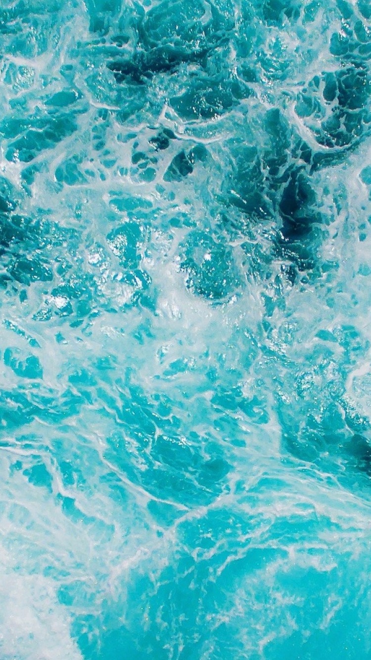 Waves Wallpapers Iphone 8 - HD Wallpaper 