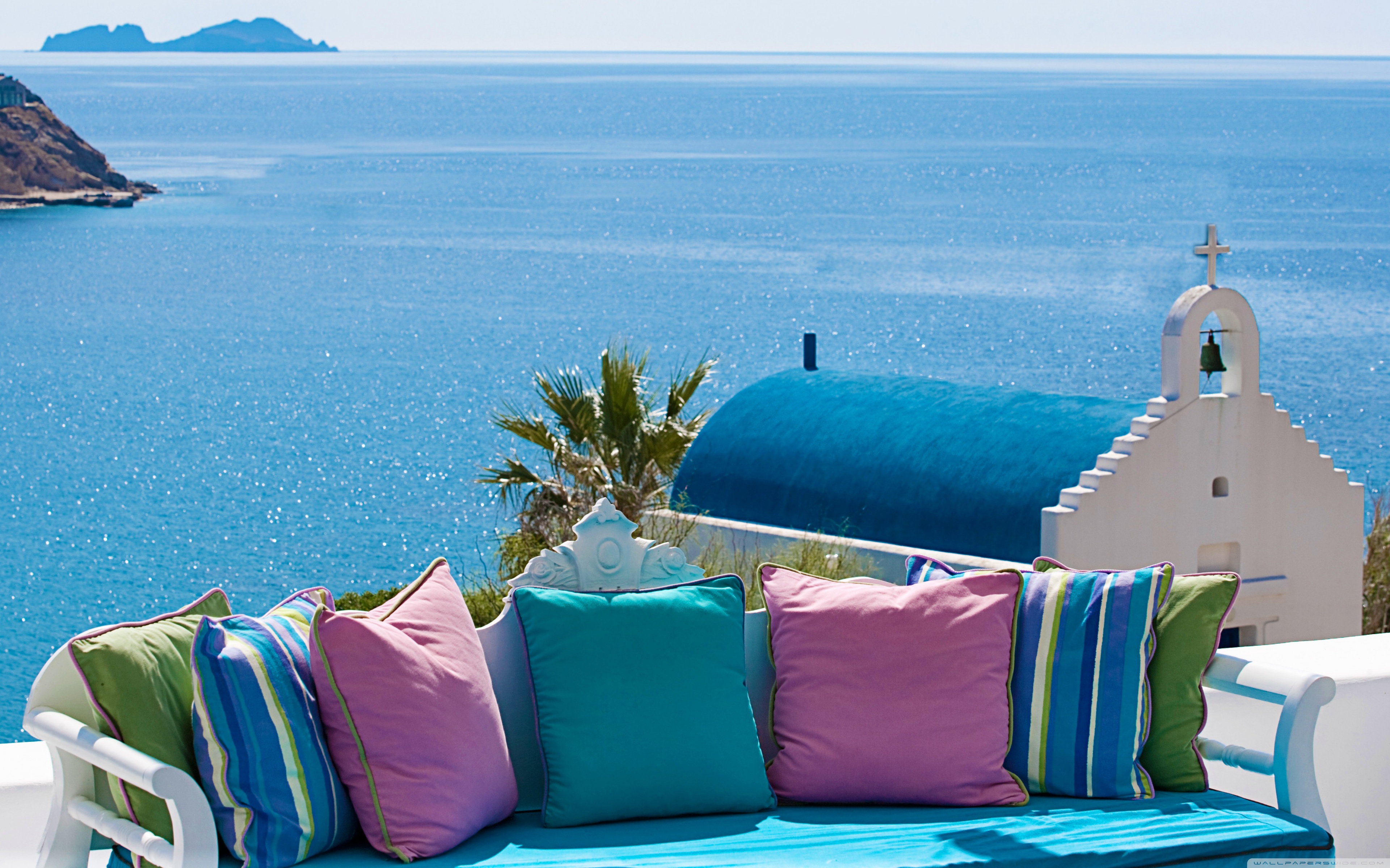 Sea View Wallpaper Desktop - HD Wallpaper 