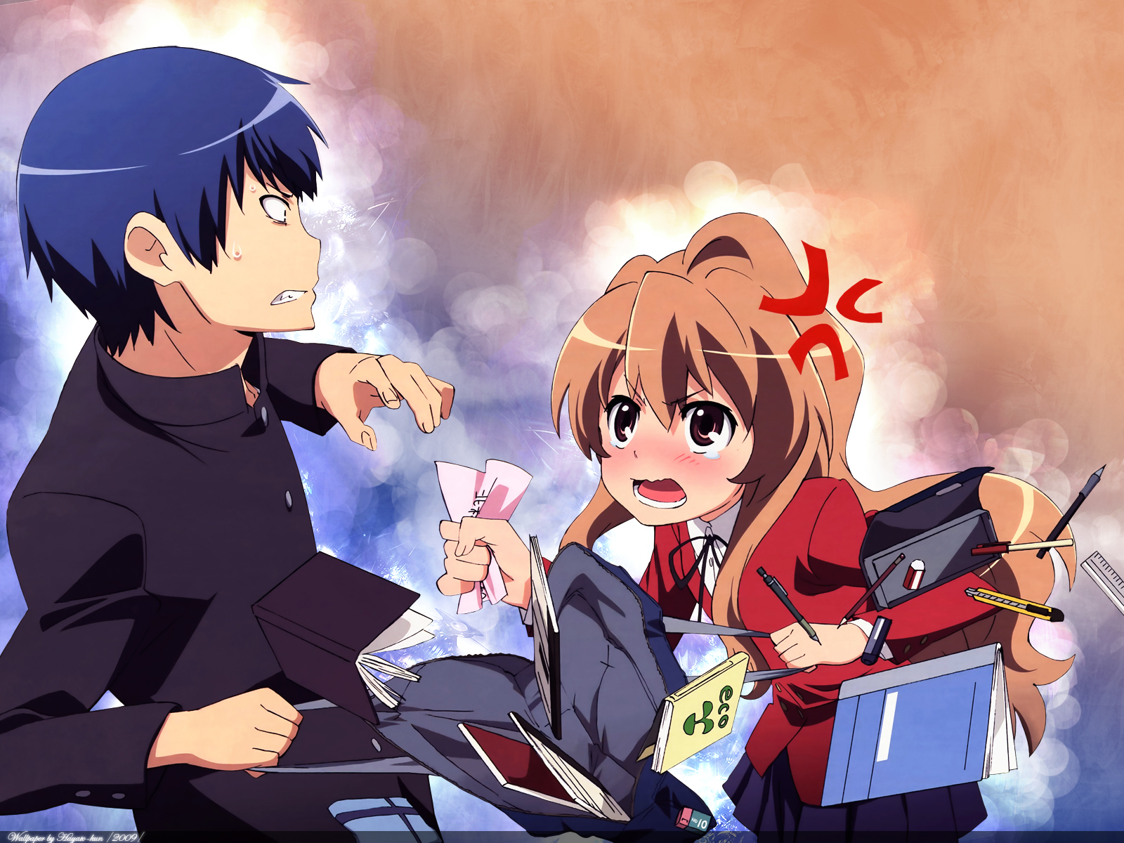 Toradora Anime - HD Wallpaper 