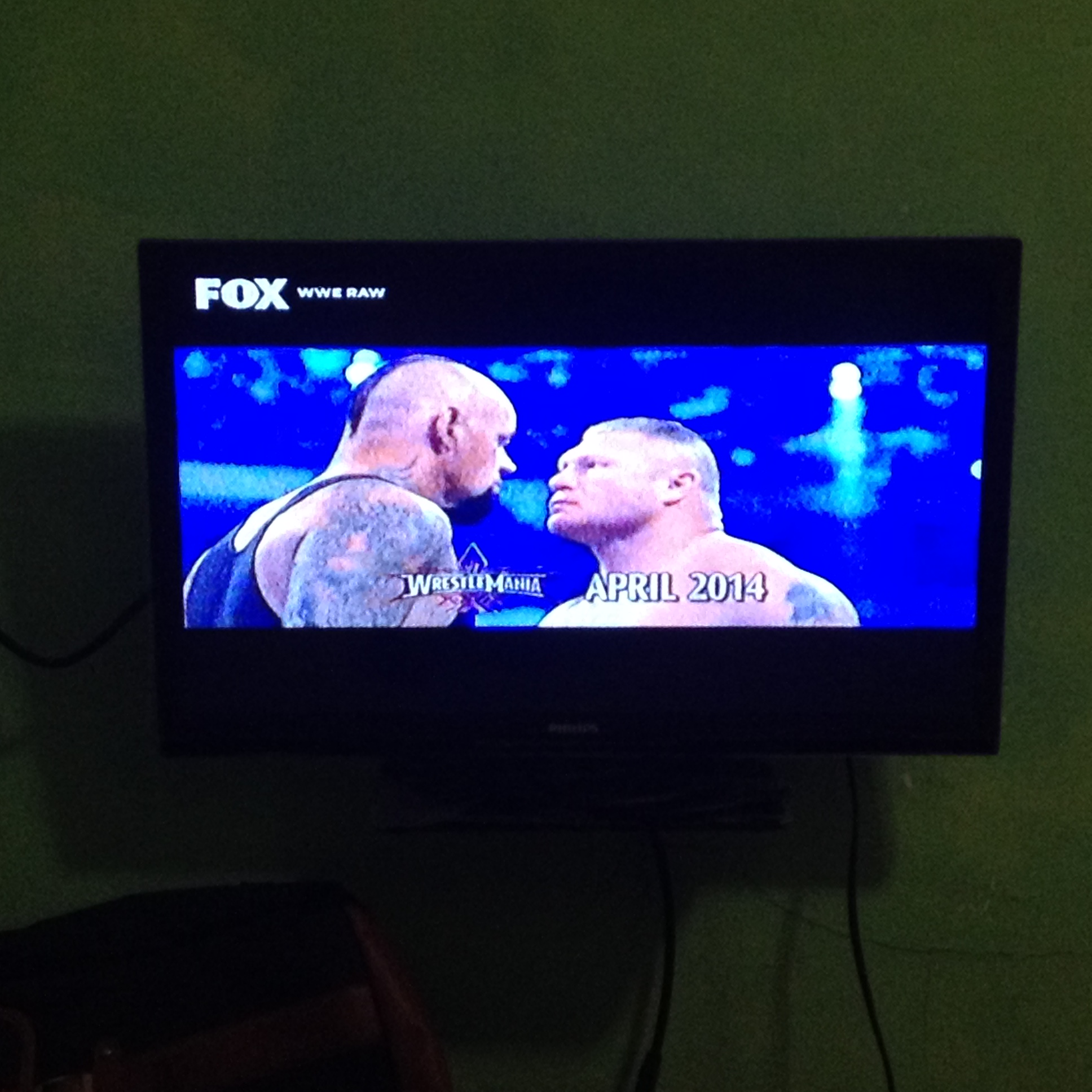 Brock Lesnar In Wrestlemania Xxx At Wwe Raw - Led-backlit Lcd Display - HD Wallpaper 