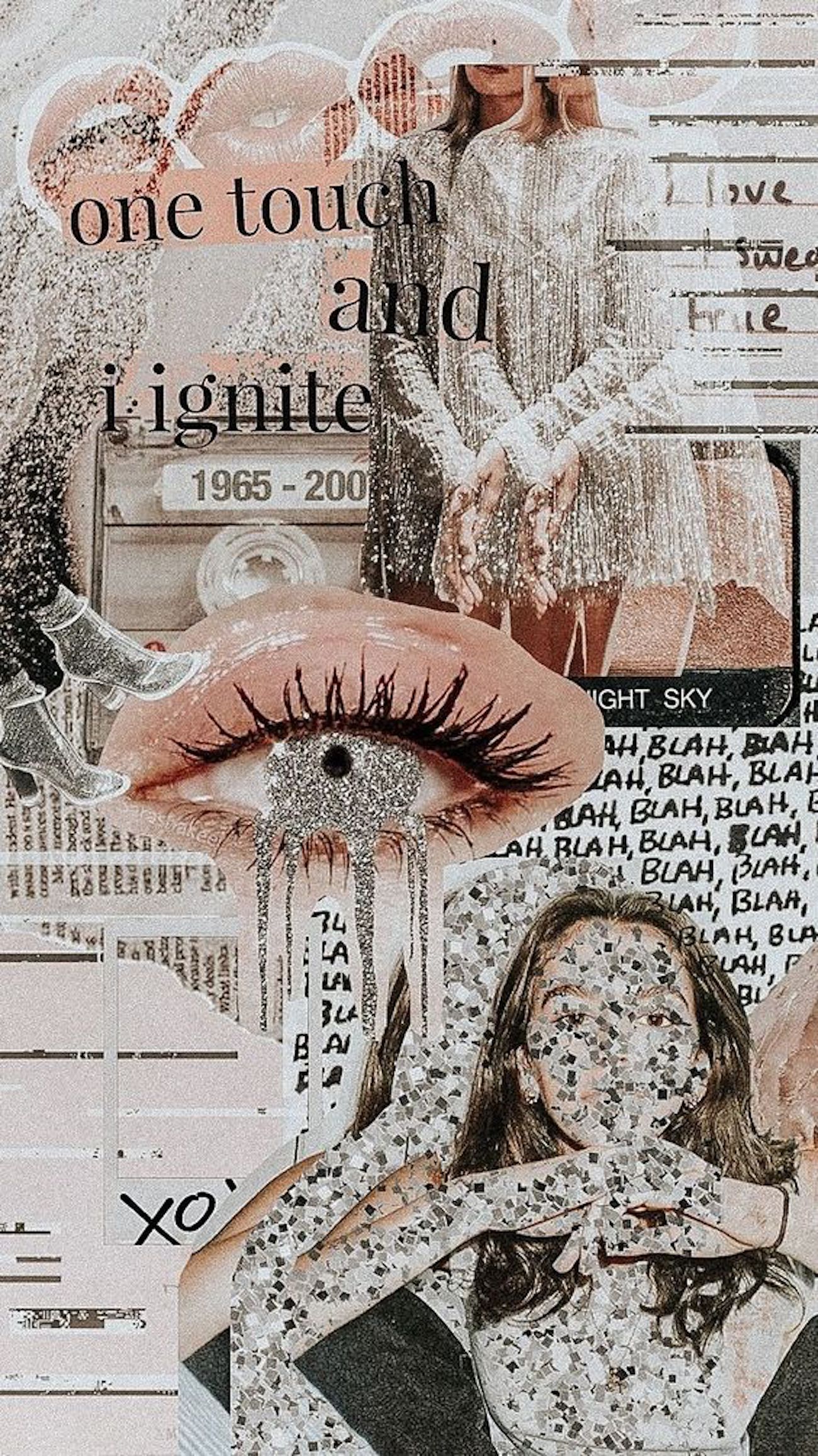 Fashion Collage - Collage Backgrounds Iphone - HD Wallpaper 