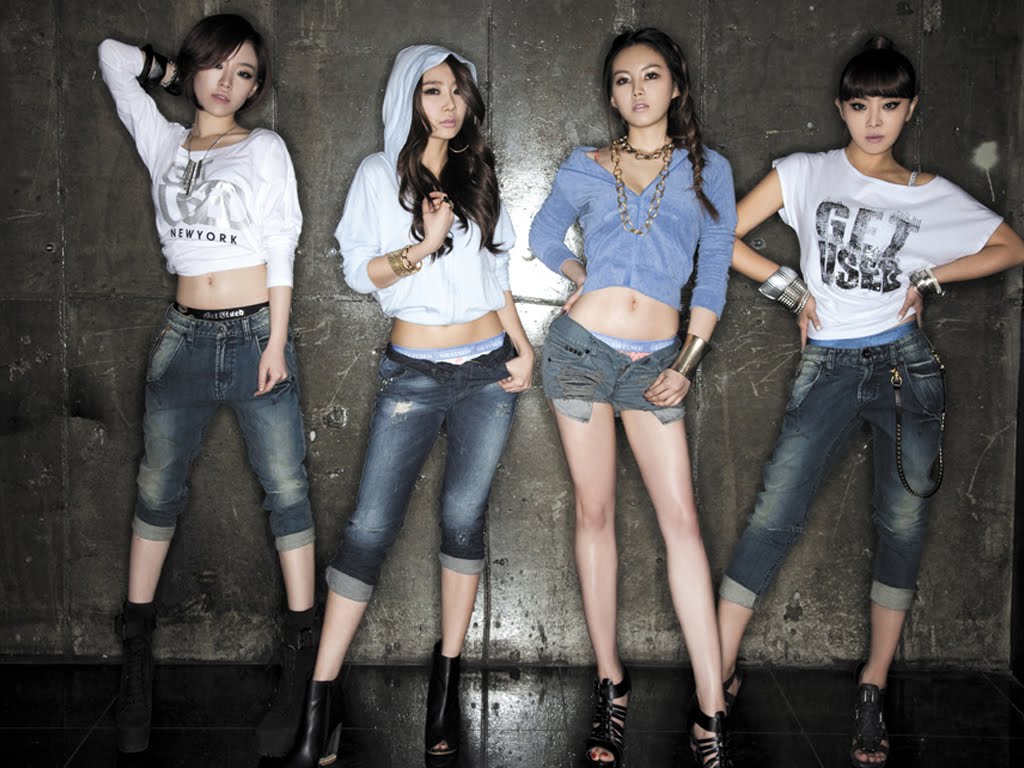 Fashionable Girls Clothes - Brown Eyed Girls Kpop Group - HD Wallpaper 