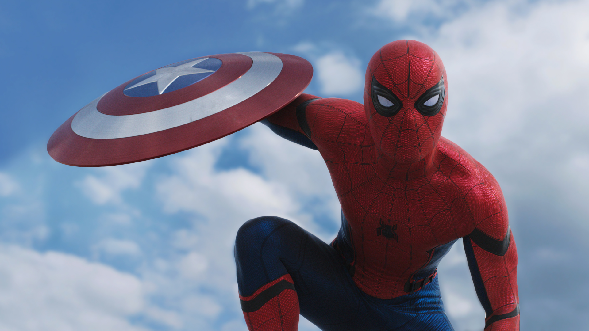 Spiderman Capitan America Civil War - HD Wallpaper 