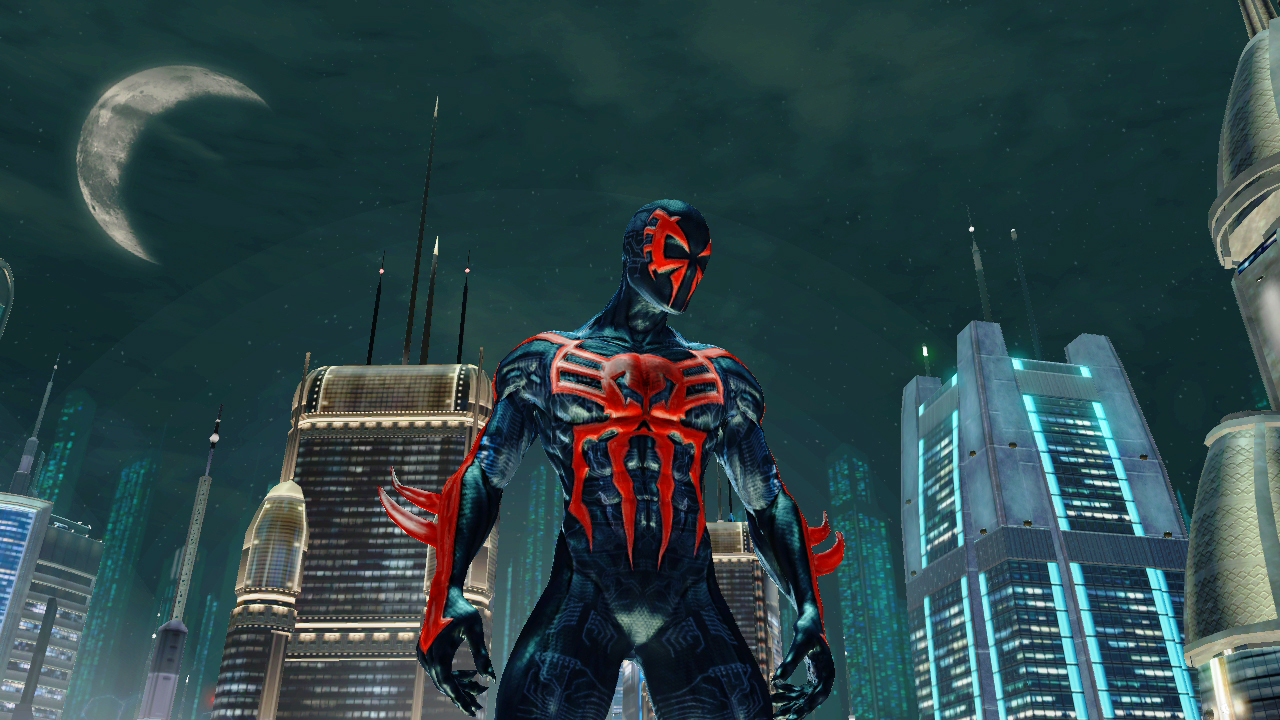 Spiderman 2099 Wallpapers Ra - Spiderman Edge Of Time 2099 - HD Wallpaper 