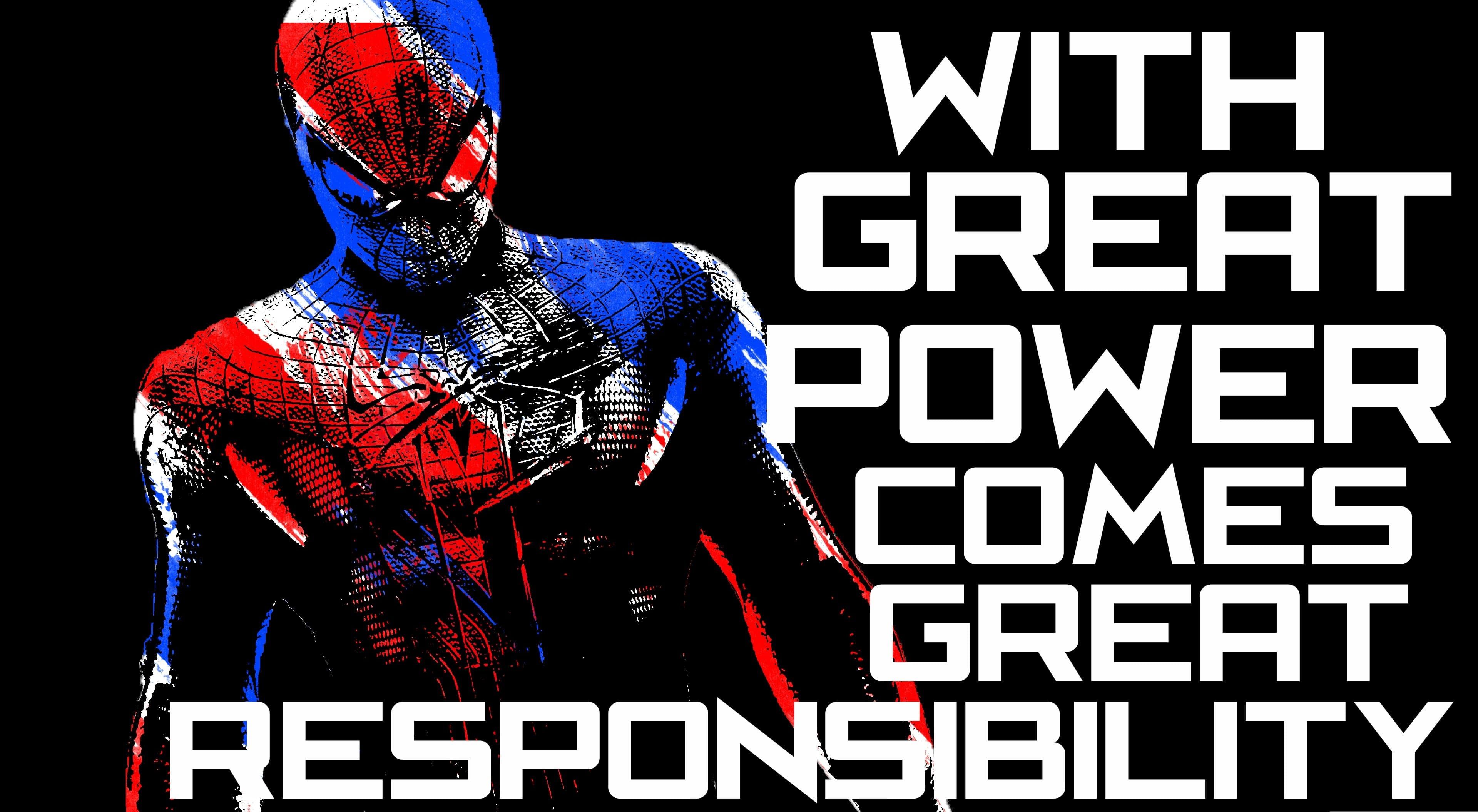 Spiderman Wallpaper Great Powers 3840x2110 Wallpaper teahub.io