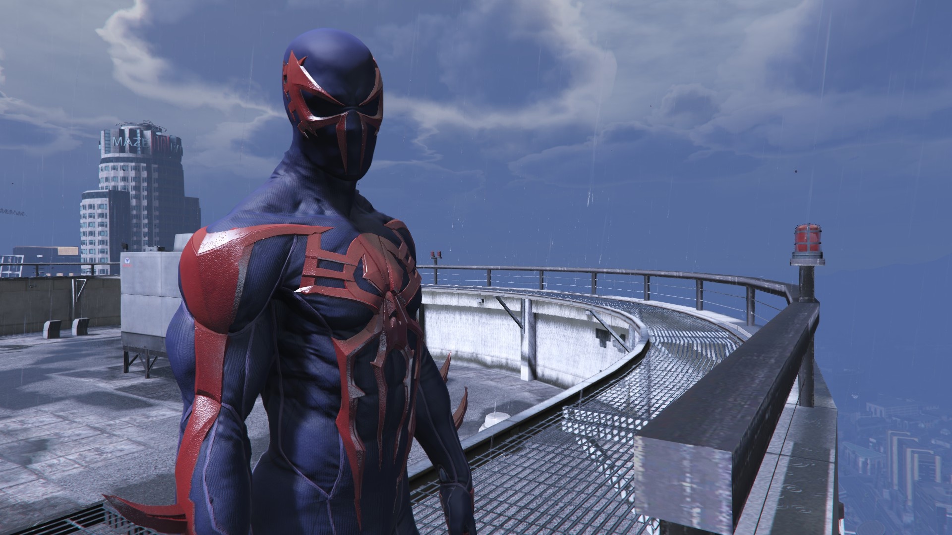 Gta Spider Man 2099 - HD Wallpaper 