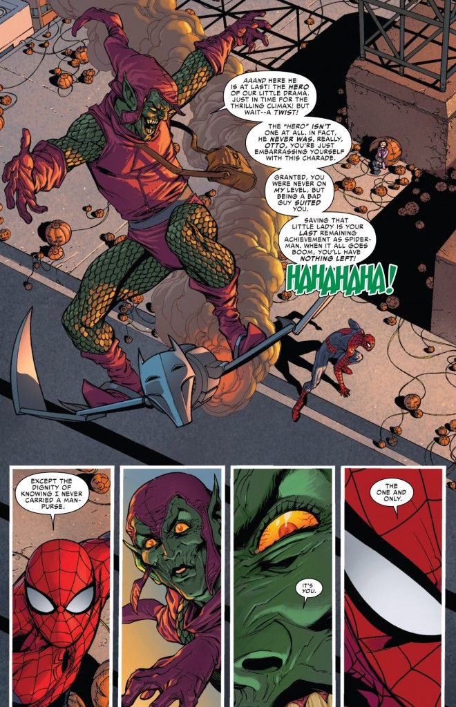 Superior Spider Man Goblin - HD Wallpaper 