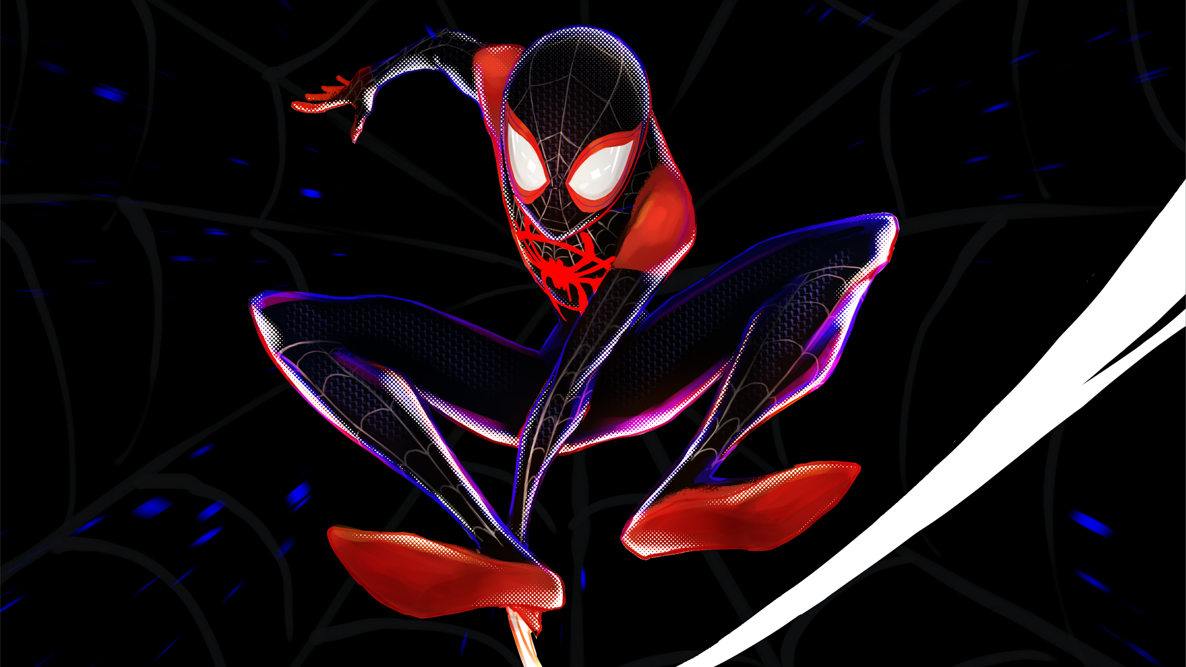 Miles Morales Spider Man 4k - Miles Morales Spiderman - HD Wallpaper 