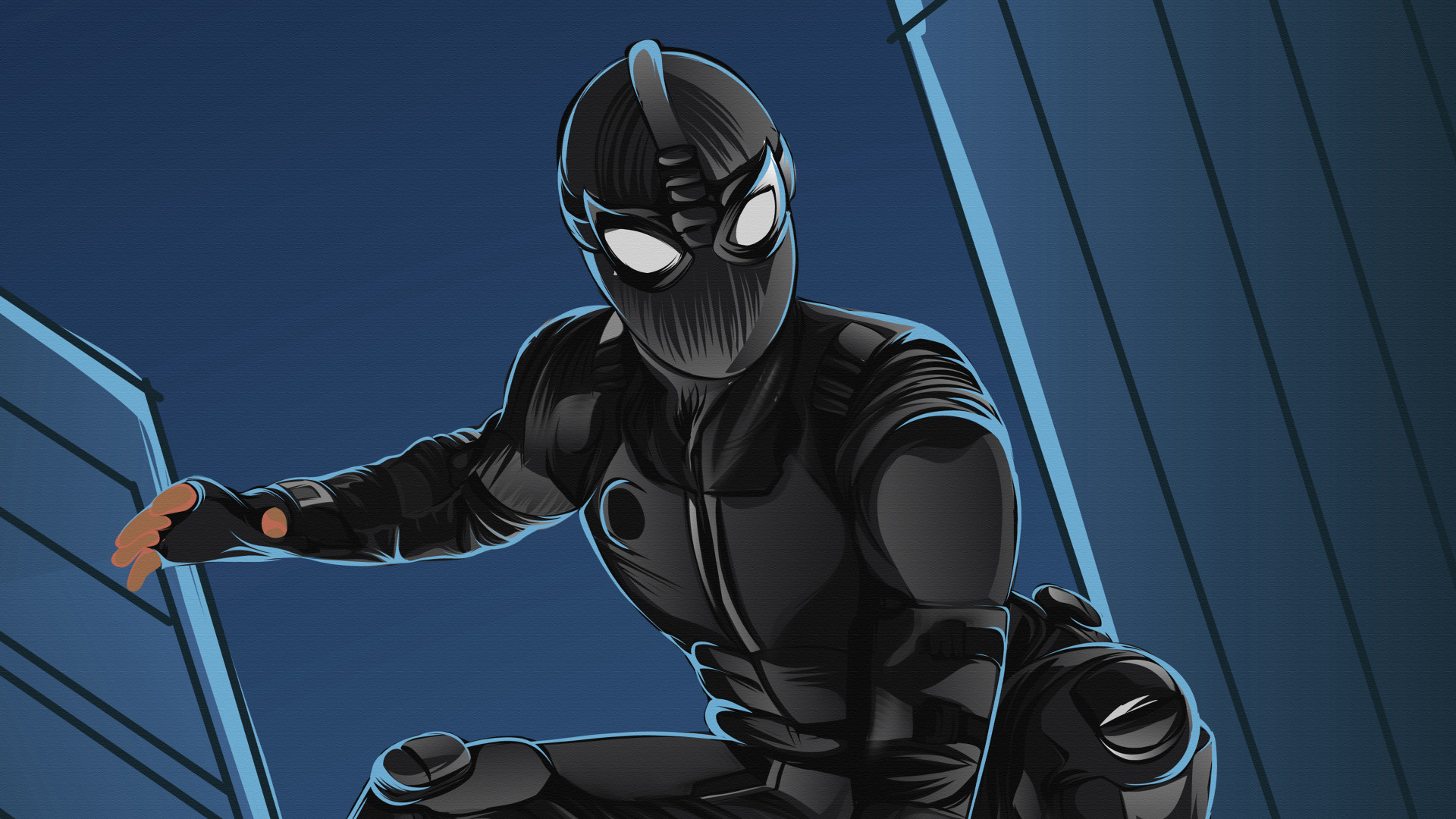 Spider Man Far From Home Fan Art - HD Wallpaper 