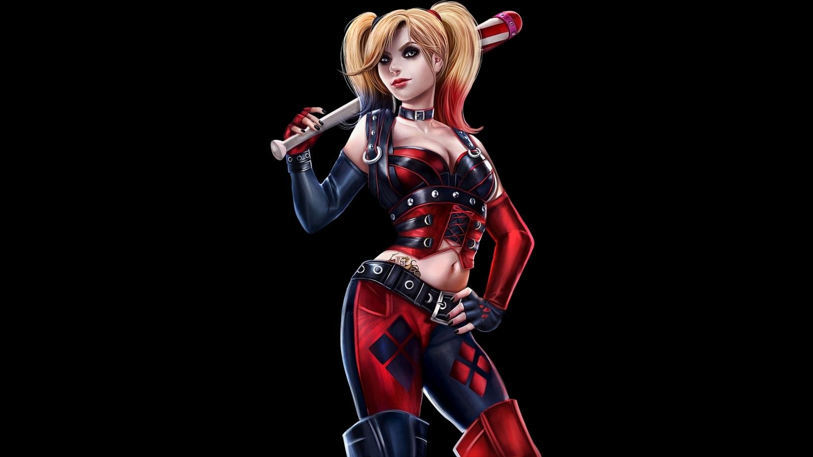 Best Harley Quinn Background Id - Harley Quinn Wallpaper Anime - HD Wallpaper 