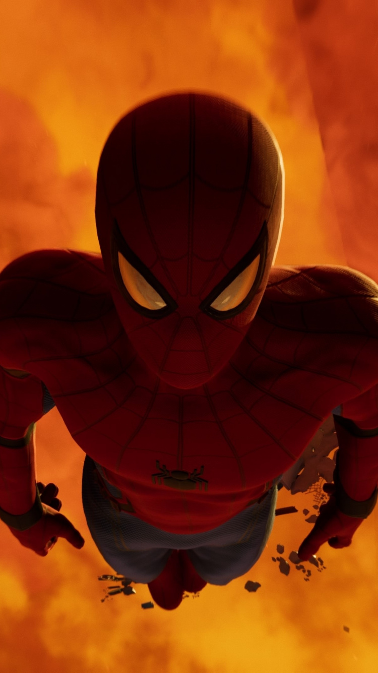 Video Game Spider Man Ps4 Dive 18 Wallpaper Spiderman Ps4 Wallpaper Iphone 750x1334 Wallpaper Teahub Io