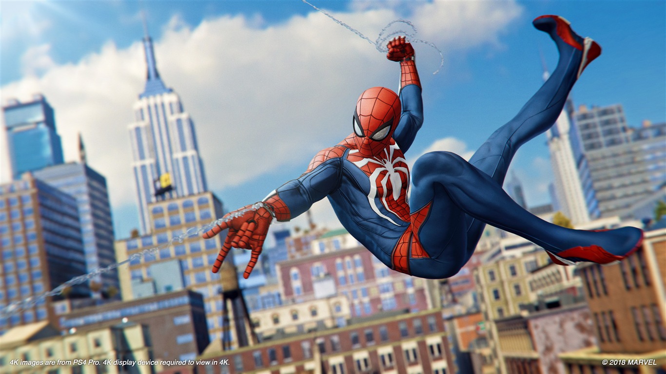 2018 Spider Man 4k Ps4 Game Desktop2018 - Marvel Spiderman Wallpaper 4k - HD Wallpaper 