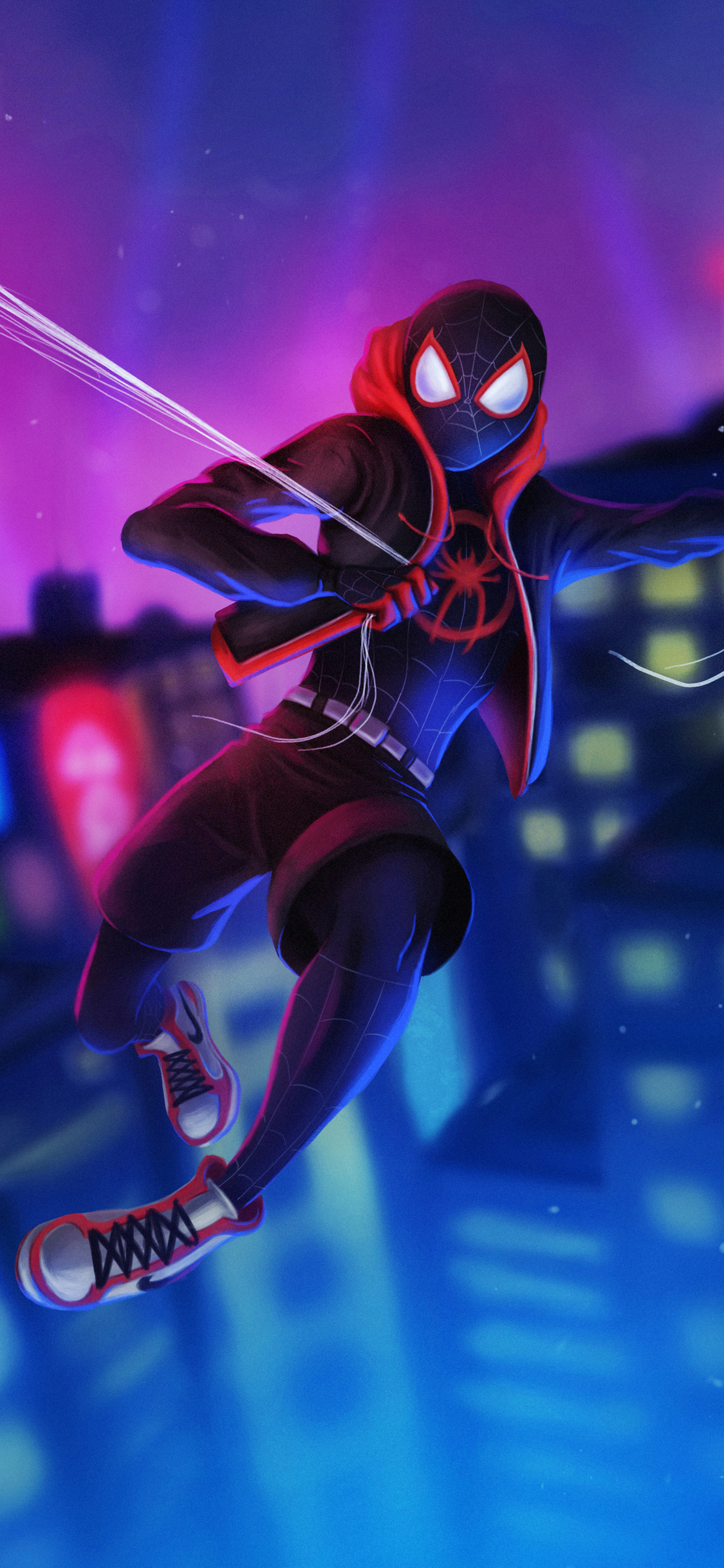 Spiderman 4k Iphone Wallpapers - Miles Morales Wallpaper Iphone X -  1125x2436 Wallpaper 