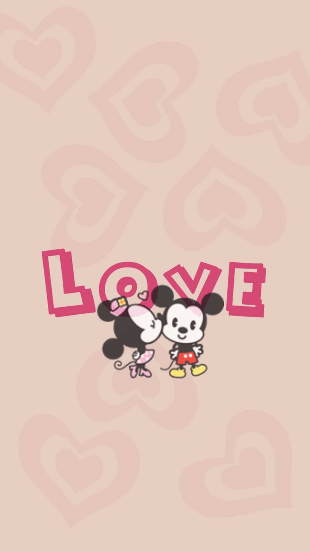 Cute Pink Minnie Mouse - HD Wallpaper 