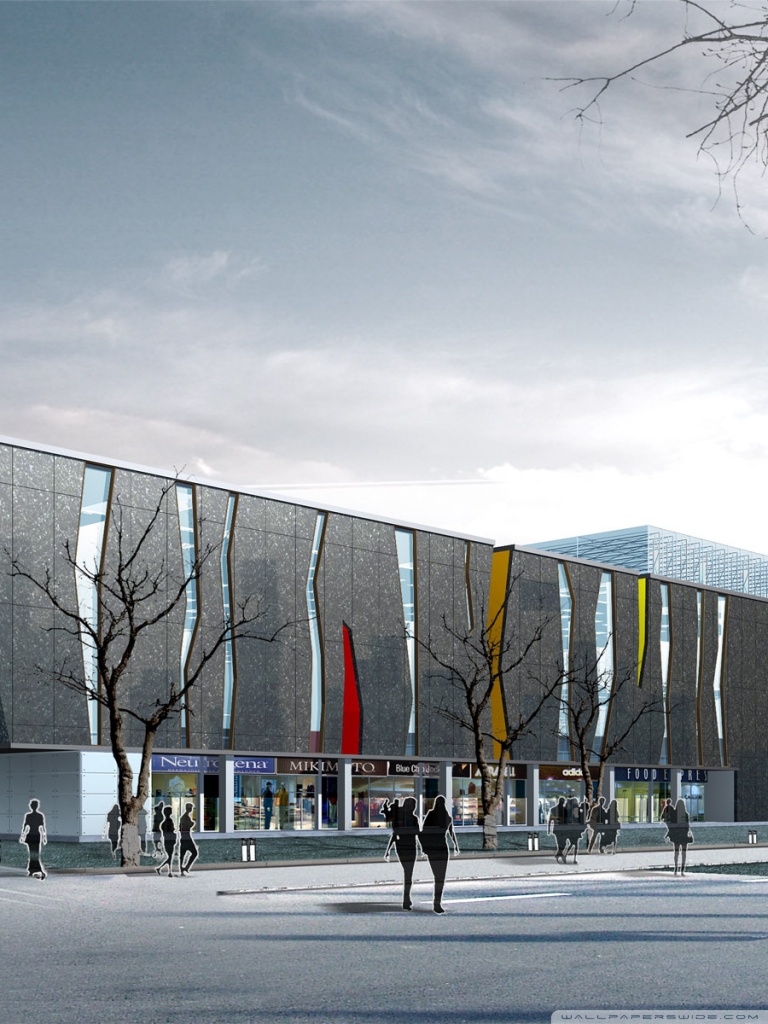 3d Hd Architecture - HD Wallpaper 