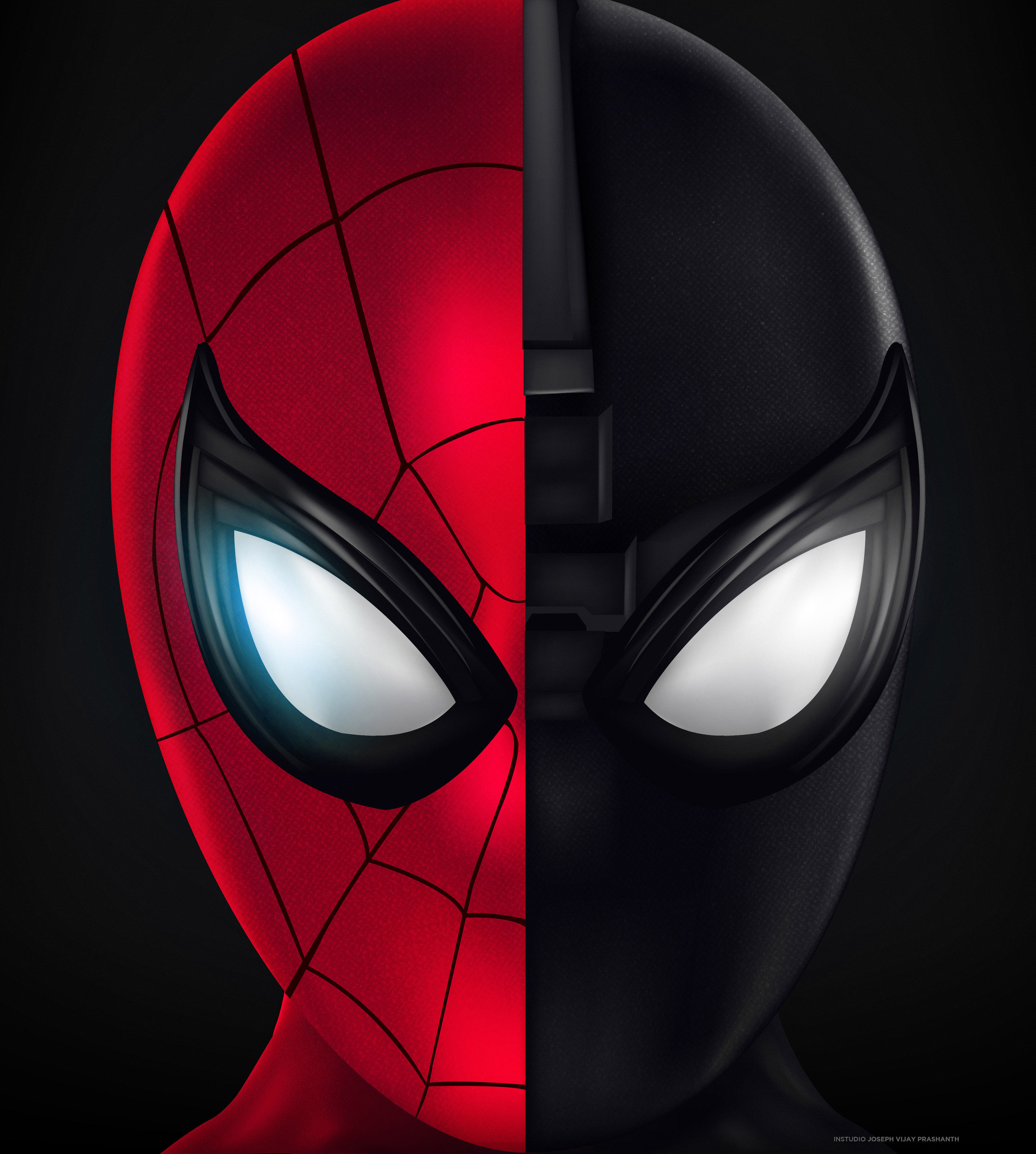 Spider Man Far From Home 3686×4104 4k - Spiderman Face Far From Home - HD Wallpaper 