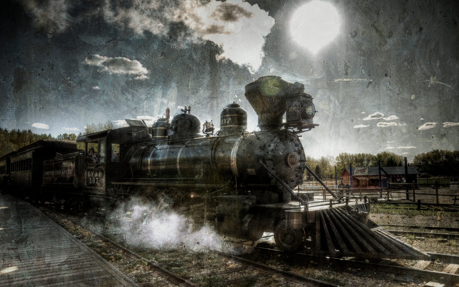 Best Steam Train Wallpaper Id - Steam Train - HD Wallpaper 