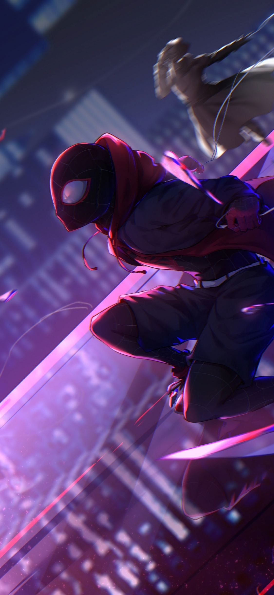 Movie, 2018, Animation Movie, Miles Morales, Wallpaper - Miles Morales Wallpaper Iphone X - HD Wallpaper 