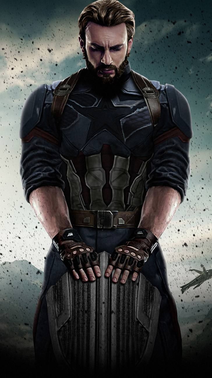 Avengers Infinity Captain America - HD Wallpaper 