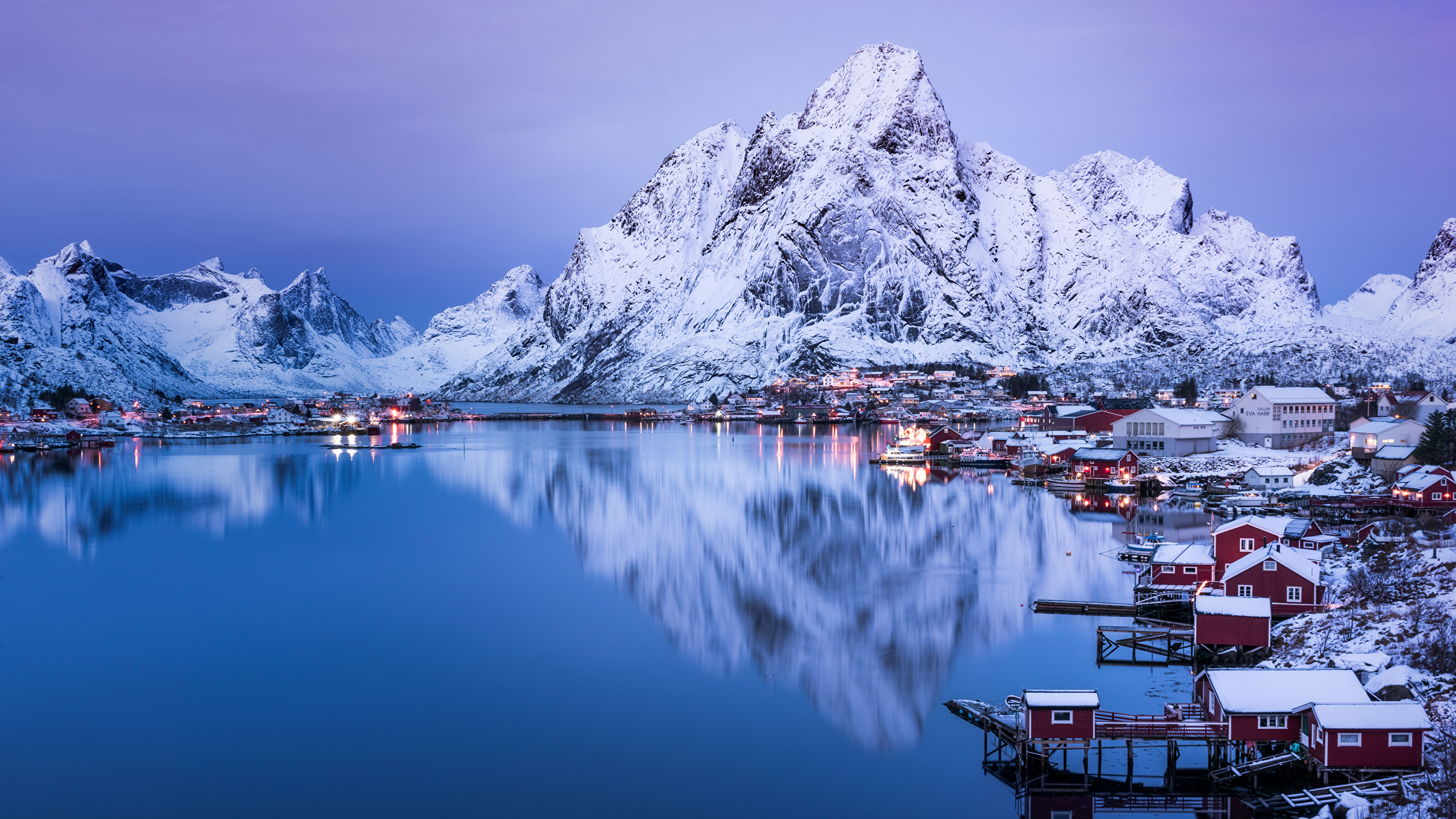 Norway Winter - HD Wallpaper 