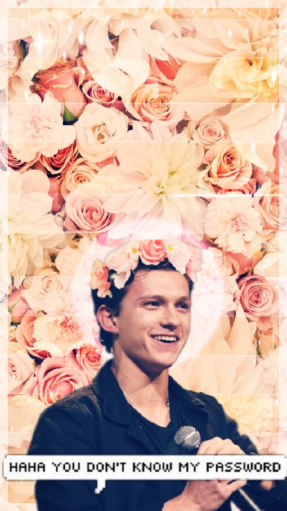 #tomholland #spiderman #wallpaper #cute - Flower Wallpaper Of Iphone 6 - HD Wallpaper 