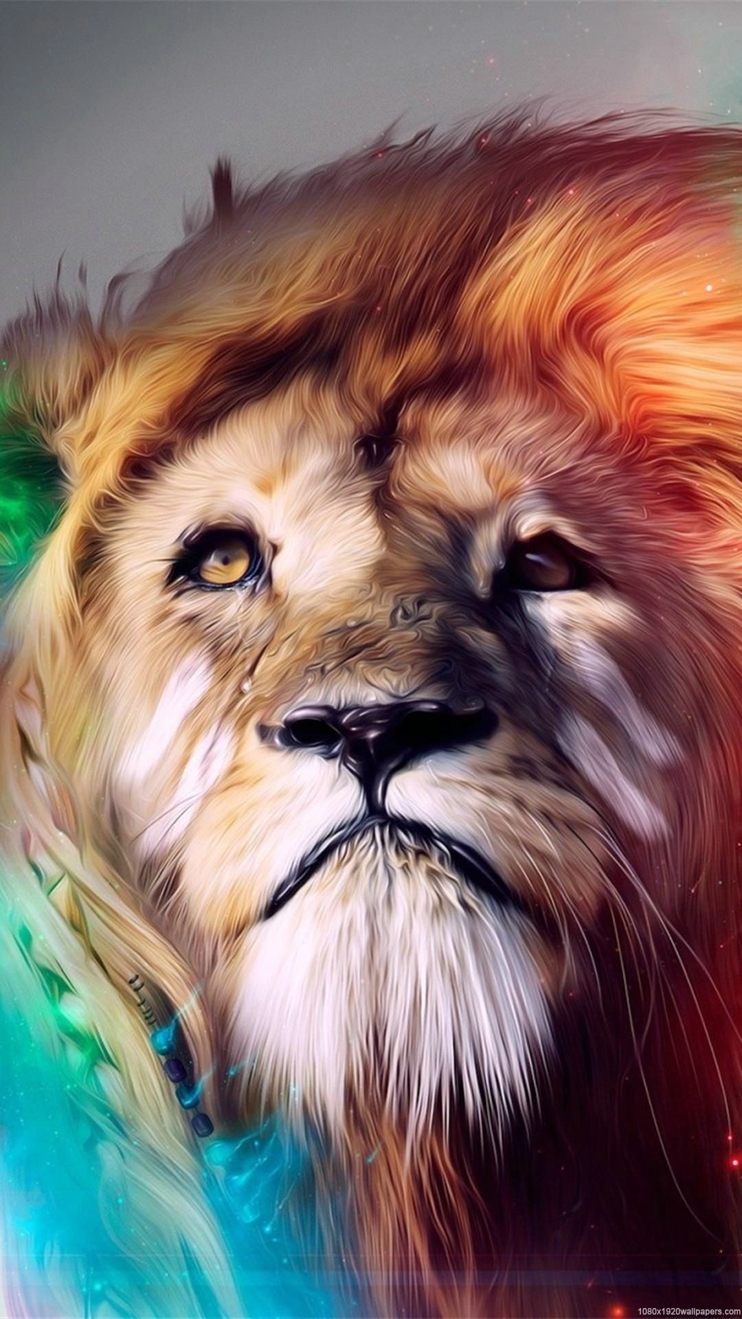 1080x1920, Cool Lion Color Wallpapers Hd 
 Data Id - New Hd Wallpapers For Iphone - HD Wallpaper 
