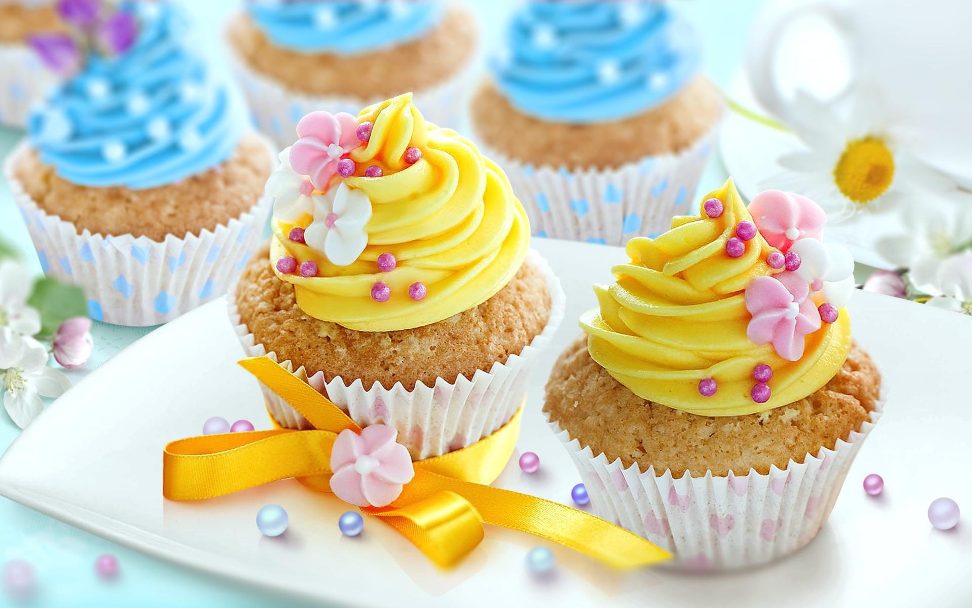 Wallpaper Of Cupcake, Sweets, Food Background & Hd - Sweet Food - HD Wallpaper 
