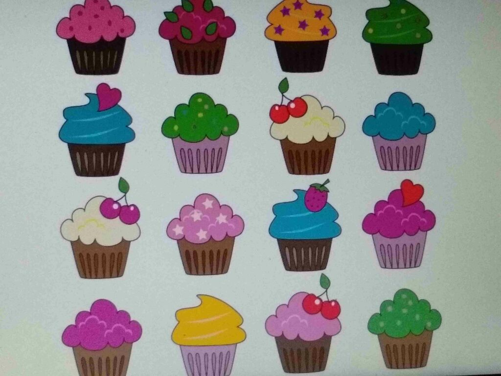 Charming Cupcake Clipart Free Png Hd Background - Free Cupcake Clipart - HD Wallpaper 