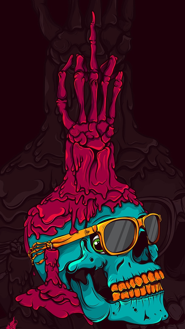 Fondos Pinterest De Calaveras - HD Wallpaper 