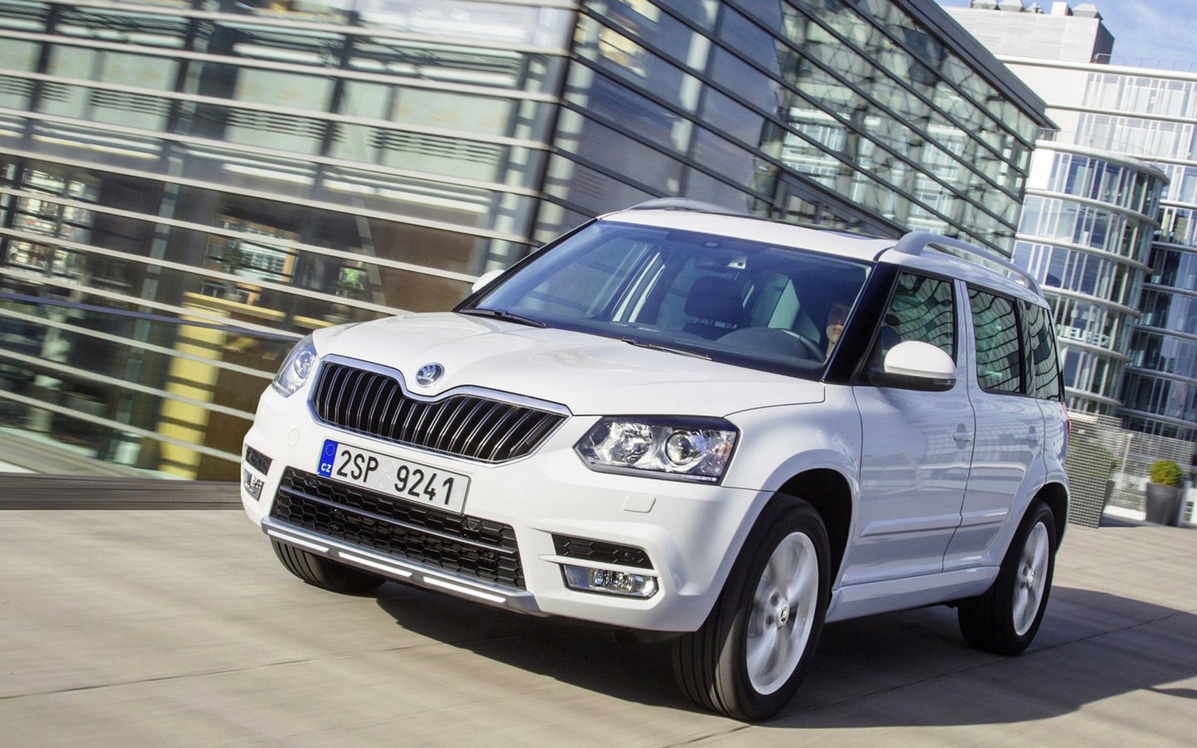 Wallpaper Skoda Yeti, White, 2014, Auto, New, Stylish - Skoda - HD Wallpaper 
